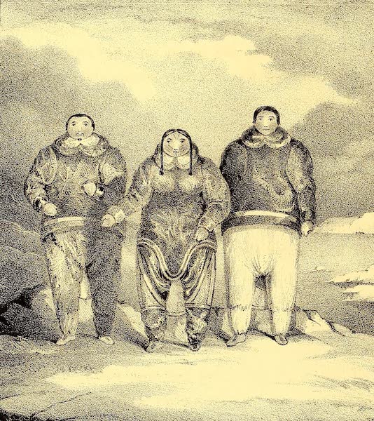 Narrative of a Second Voyage in Search of a North-West Passage Vol. 2 - Poyettak, Kakikakiu and Aknalua (1835)