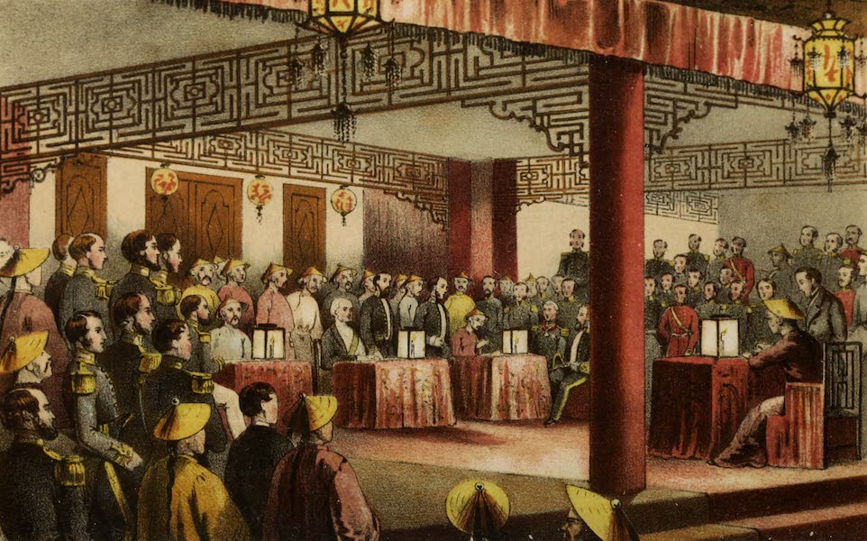 Signing of the Treaty of Teintsin
