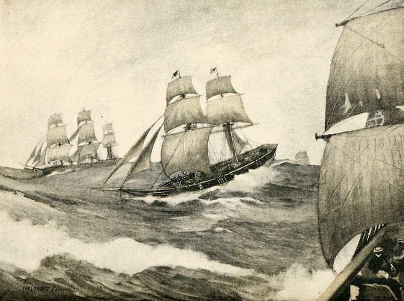 The "Comet" Passing the English Vessels