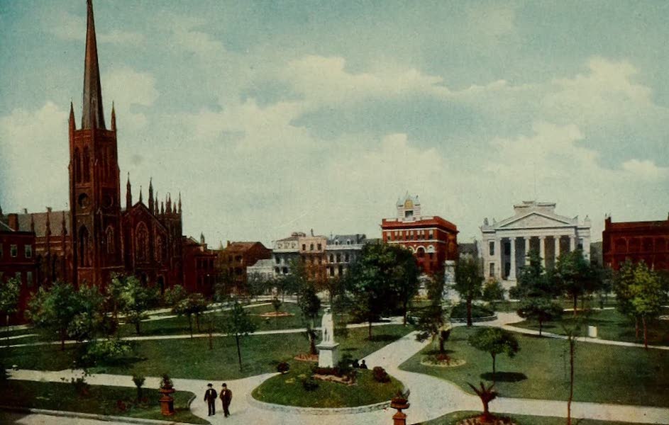 New Orleans, The Gateway to the Panama Canal - The City Hall, facing Lafayette Square (1913)