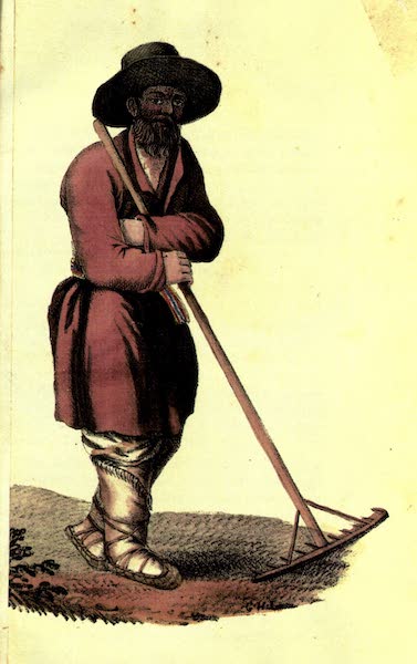 New Russia. Journey from Riga to the Crimea - Russian Peasant (1823)