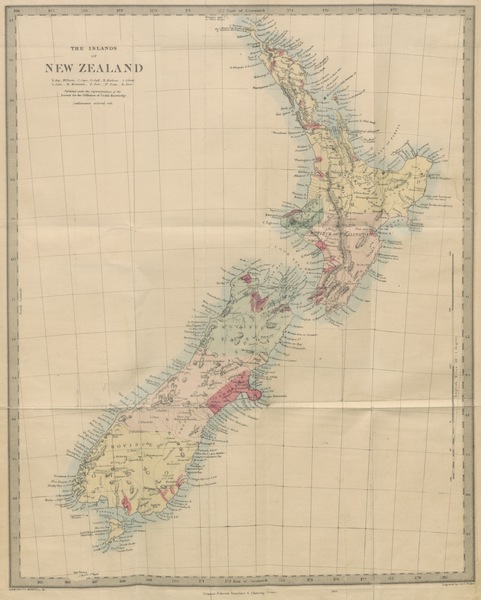 New Zealand; or Zealandia - The Islands of New Zealand (1857)