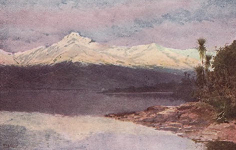 New Zealand, Painted and Described - Diamond Lake (1908)