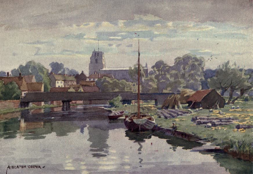 Norfolk and Suffolk Painted and Described - Beccles, on the Waveney, Suffolk (1921)
