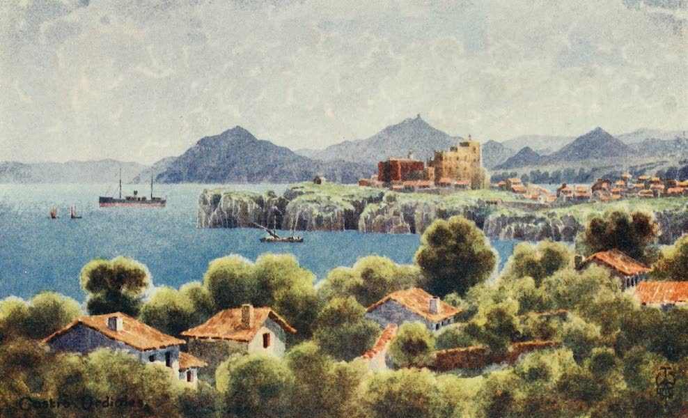 Northern Spain, Painted and Described - Castro Urdiales. The Bilbao Coastline (1906)