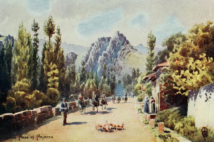 Northern Spain, Painted and Described - In the Pass of Pajares. Near Pola de Gordon (1906)