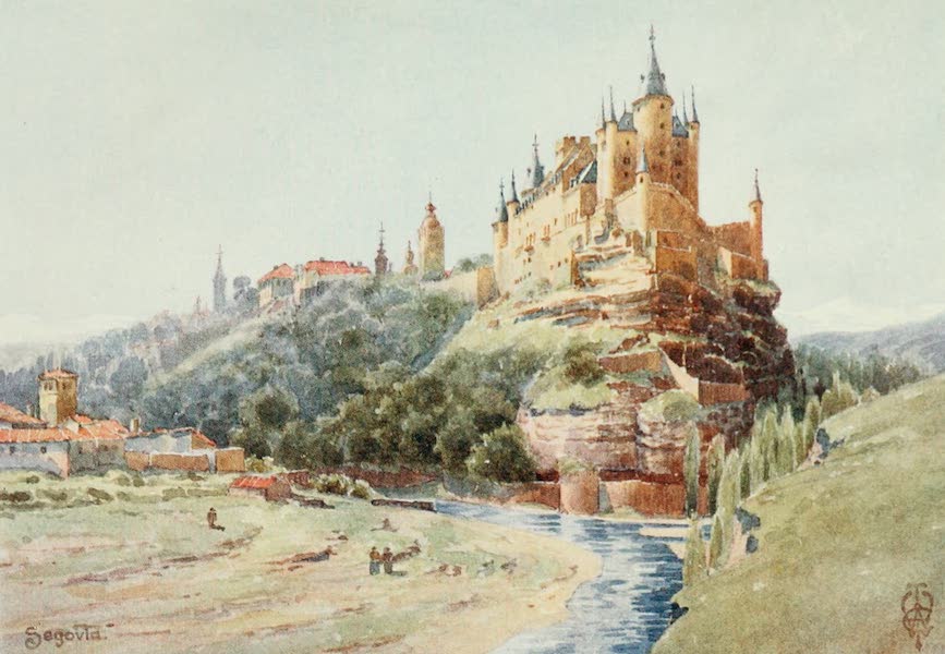 Northern Spain, Painted and Described - Segovia. The Alcazar (1906)