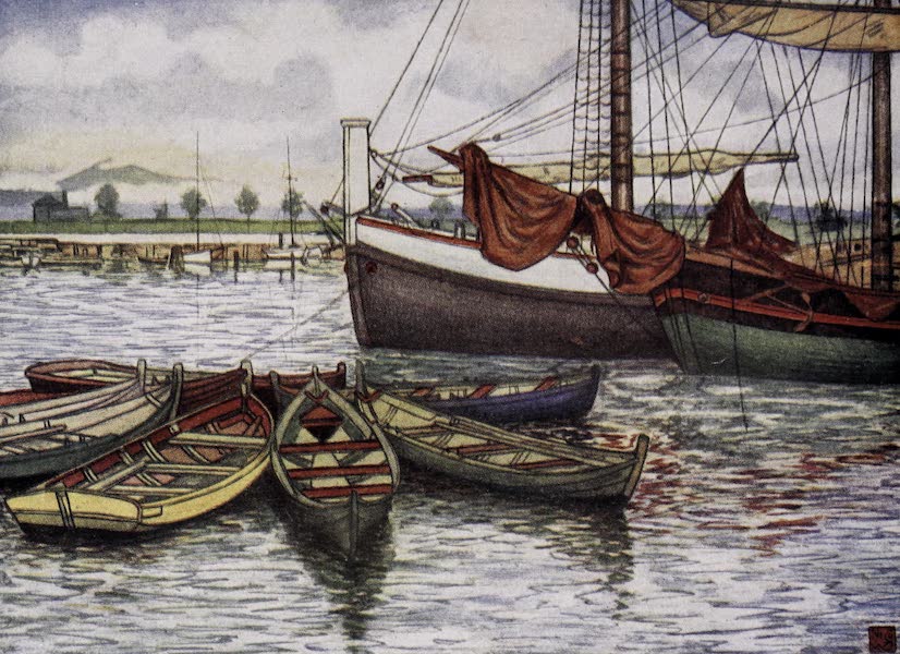 Norway, Painted and Described - Trondhjem - Old Boats (1905)