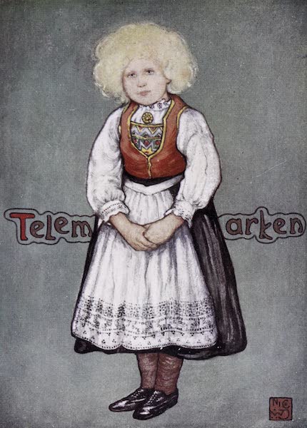 Norway, Painted and Described - Little Girl of Telemarken (1905)