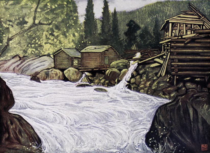 Norway, Painted and Described - River at Haukeli (1905)