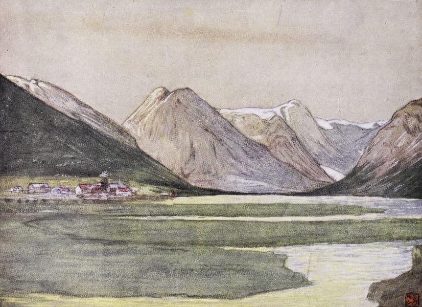 Norway, Painted and Described - Mundal, Fjaerland, Sognefjord (1905)