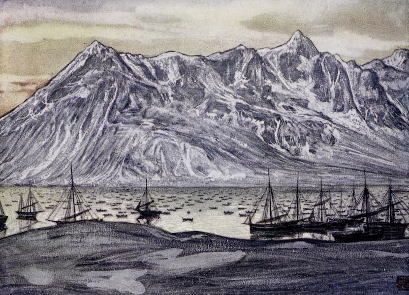 Norway, Painted and Described - Fishing-boats at Lofoten (1905)