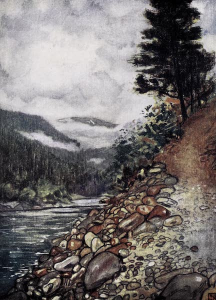 Norway, Painted and Described - River at Gjora (1905)
