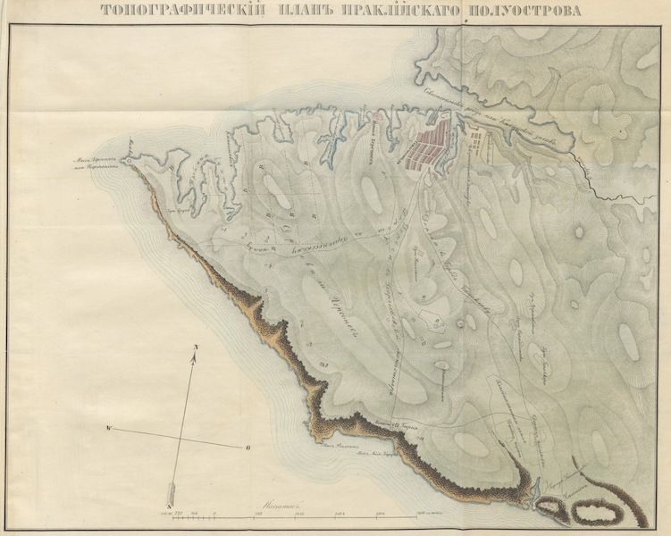 Notes and Recollections of the Russian Traveler in Russia - Map II (1848)