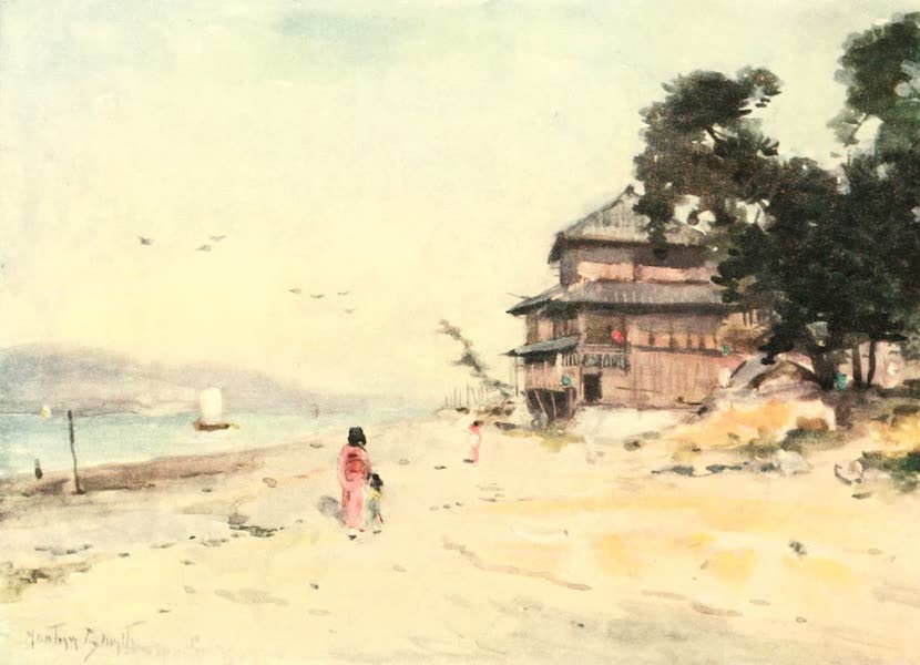 Old and New Japan - A Picturesque Home by a lonely Shore (1907)