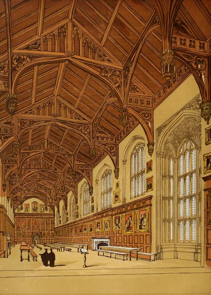 Old England Vol. 2 - Christ Church Hall, Oxford (1845)