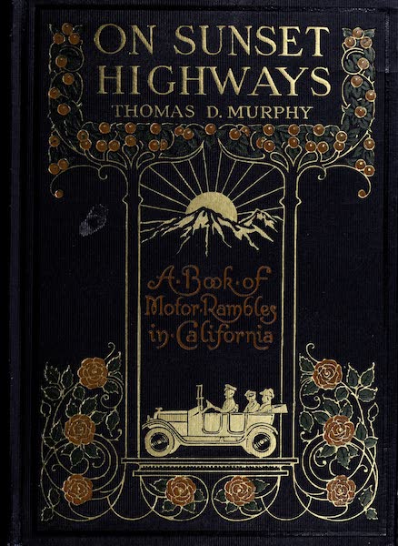 On Sunset Highways - Front Cover (1915)