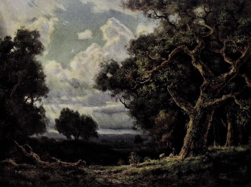 On Sunset Highways - Oaks near Paso Robles (1915)