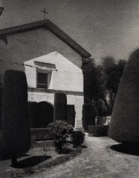 On Sunset Highways - Church and Cemetery, San Juan Bautista (1915)