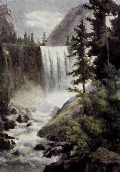 On Sunset Highways - Vernal Falls, Yosemite (1915)