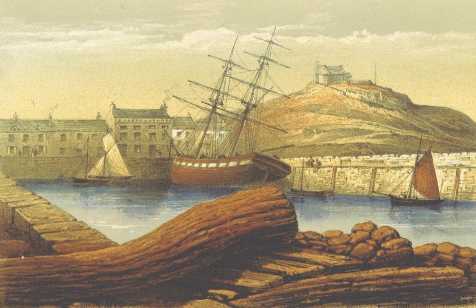 On the Mountain - The Harbour and Lantern Hill, Ilfracombe (1862)
