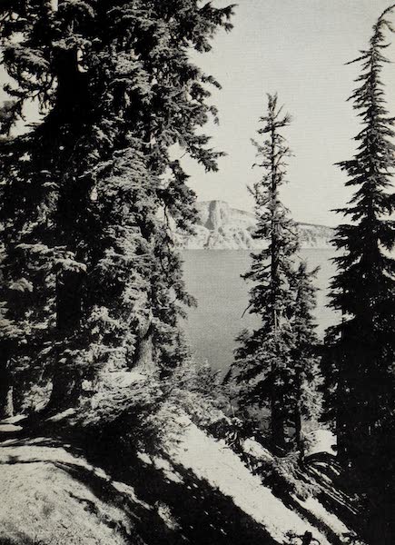 Oregon, the Picturesque - Llao Rock, Crater Lake (1917)