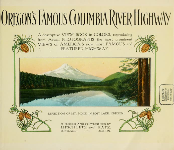 Oregon's Famous Columbia River Highway - Title Page (1920)