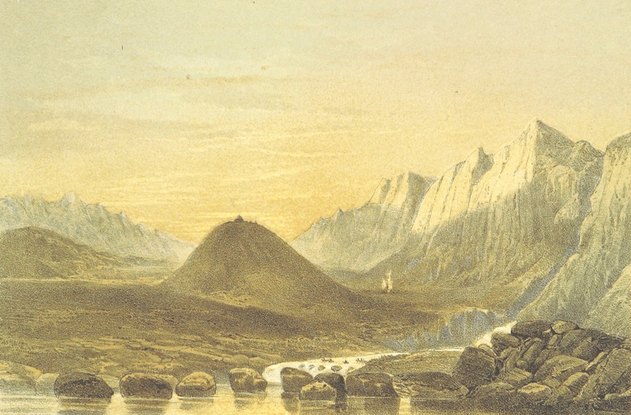 Oriental and Western Siberia - A Large Barrow in a Valley in the Tarbogatai, Chinese Tartary (1858)