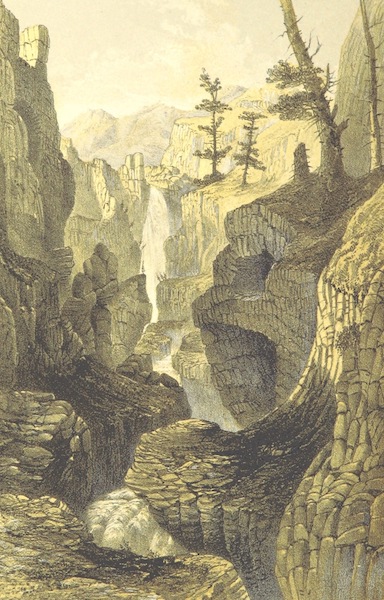 Oriental and Western Siberia - Falls on the River Kopal, Chinese Tartary (1858)