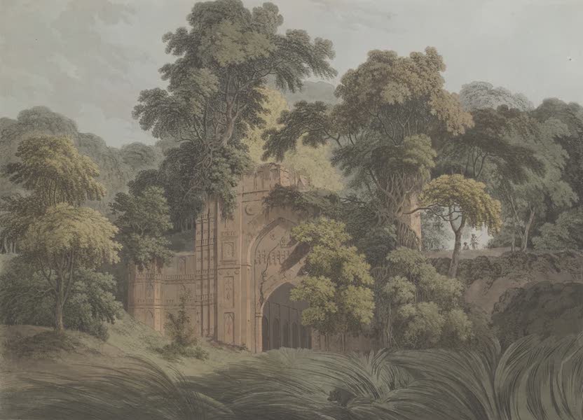 Oriental Scenery Vol. 1 - Ruins at the Antient City of Gaur formerly on the Banks of the River Ganges (1795)