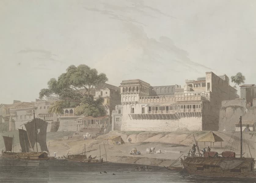 Oriental Scenery Vol. 1 - Part of the City of Patna, on the River Ganges (1795)