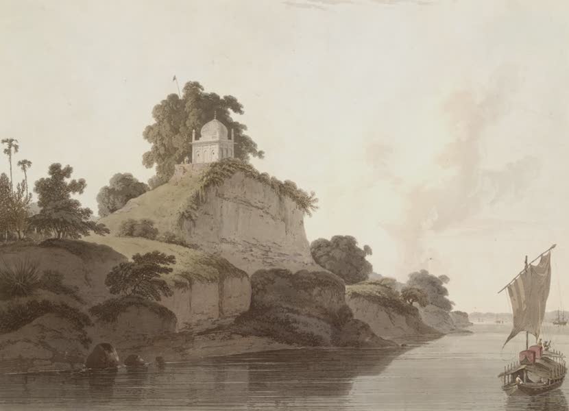 Oriental Scenery Vol. 1 - Near Currah, on the River Ganges (1795)