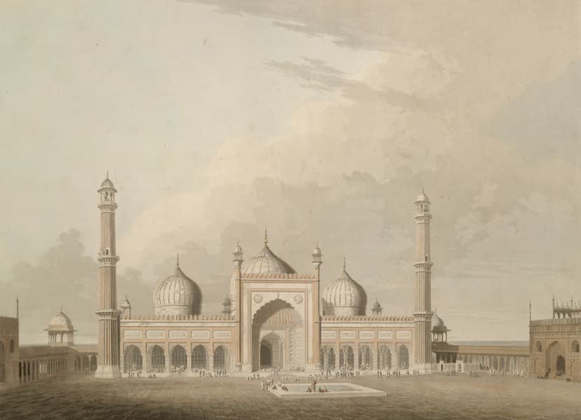 The Jummah Musjed, Delhi