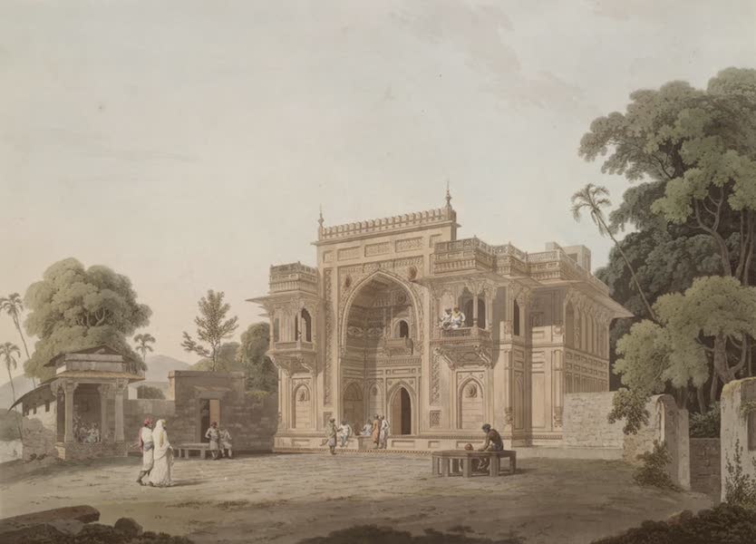 Oriental Scenery Vol. 1 - Gate leading to a Musjed, at Chunar Ghur (1795)