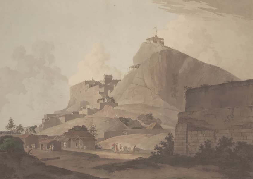 Oriental Scenery Vol. 2 - South-East View of Trichinopoly (1797)