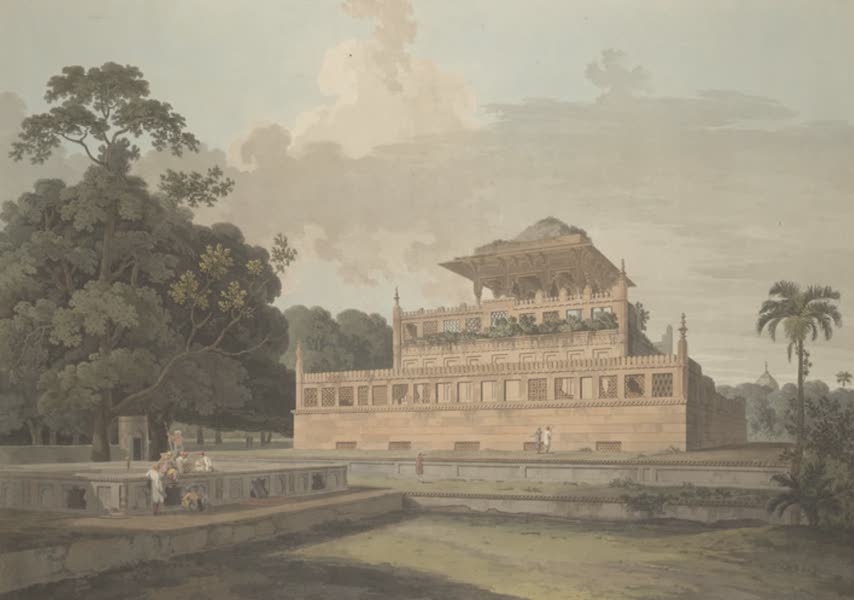 Oriental Scenery Vol. 3 - Mausoleum of the Ranee, wife of the Emperor Jehangire, near Allahabad (1802)