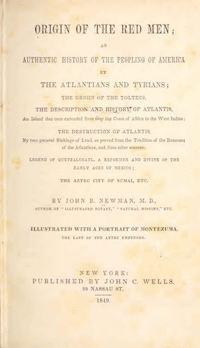 Atlantis - Origin of the Red Men