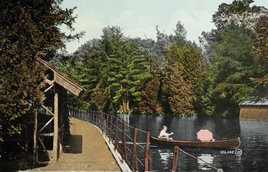 Ottawa and Vicinity - On the Rideau Canal (1900)