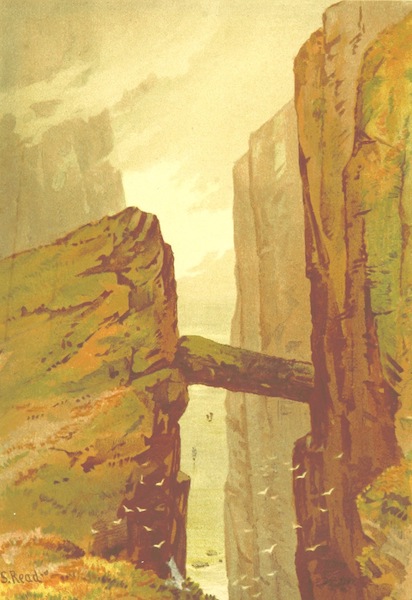 Our Native Land, Its Scenery and Associations - The Grey Man's Path, Fair Head, Co. Antrim (1879)