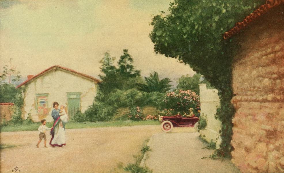 Panama-Pacific International Exposition - Southern Europe in California - Old Spanish House, Monterery  (1913)
