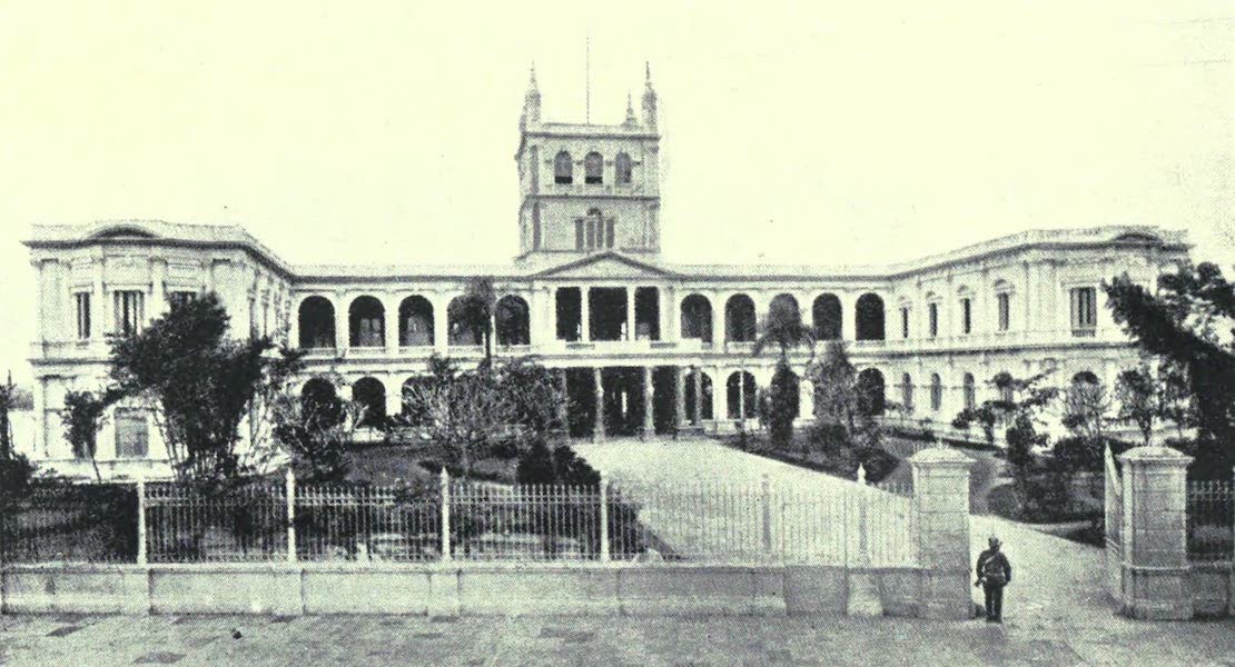 Paraguay by Henry Koebel - Government House, Asuncion (1917)