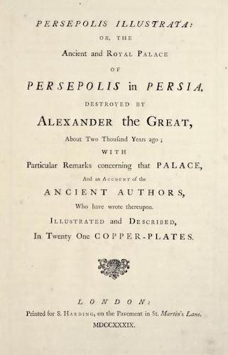 Persia - Persepolis Illustrata