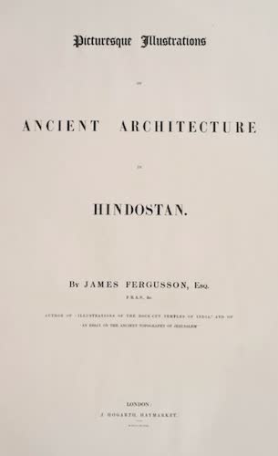 Bombay - Picturesque Illustrations of Ancient Architecture in Hindostan