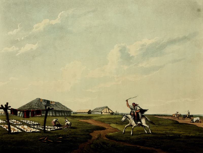 Picturesque Buenos Ayres & Monte Video - Estantia Farm on the River San Pedro (1820)