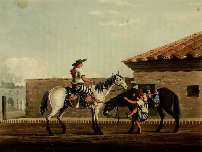 Picturesque Buenos Ayres & Monte Video - Milk Boys (1820)