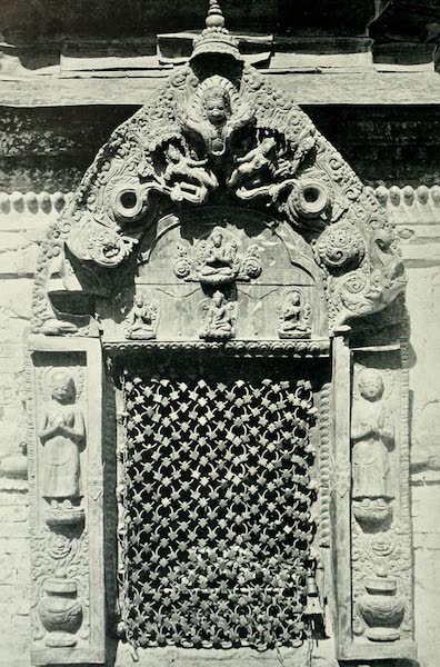 A Copper-gilt Shrine at the Temple of Shambunath