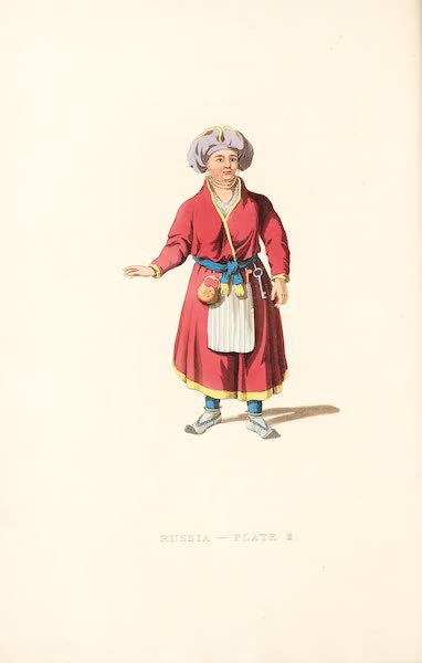 Picturesque Representations of the Russians - A Female Inhabitant of Lapland (1814)