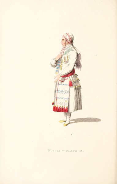 An Old Mordvine Woman of the Mokshan Tribe