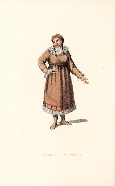 A Female of Kamtshatka, in her common dress