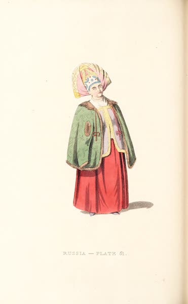 A Merchant's Wife of Kalouga, in her Winter dress